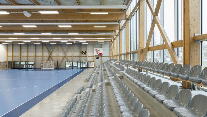 Construction d'une halle sportive - Caen (14)