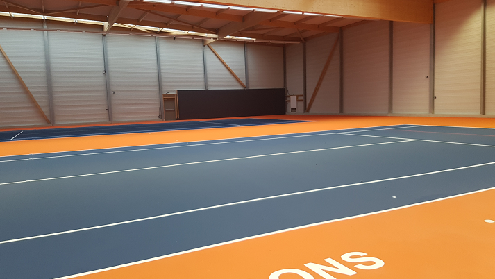 Construction d'une salle de tennis - Broons (22)